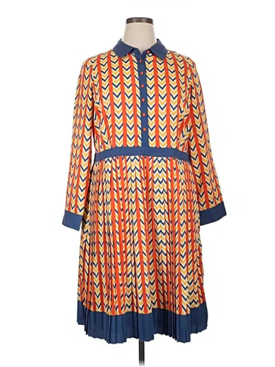 Pre-owned Modcloth Casual Dress In Orange