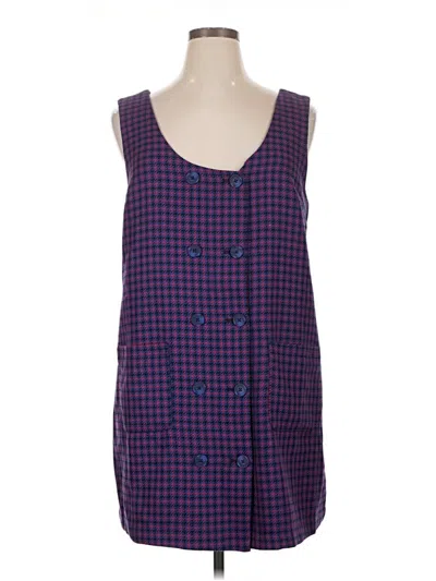 Pre-owned Modcloth Casual Dress In Purple