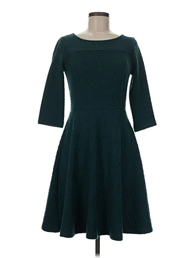 Pre-owned Modcloth Casual Dress In Teal