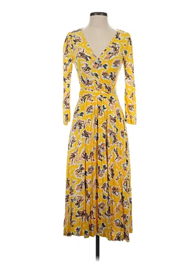 Pre-owned Modcloth Casual Dress In Yellow
