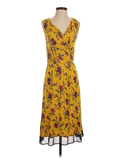 Pre-owned Modcloth Casual Dress In Yellow