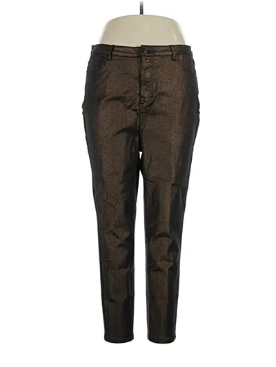 Pre-owned Modcloth Casual Pants In Brown