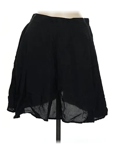 Pre-owned Modcloth Casual Skirt In Black
