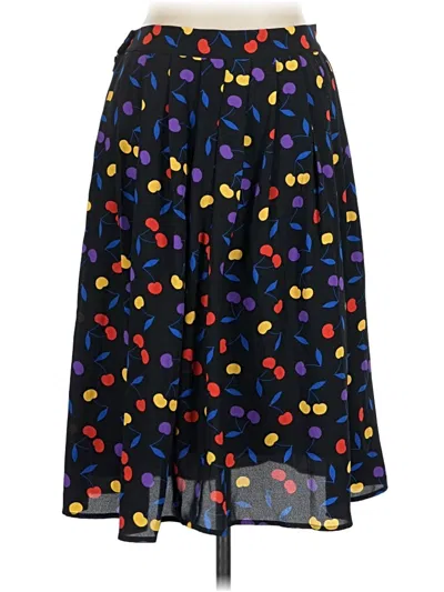 Pre-owned Modcloth Casual Skirt In Blue