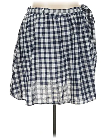 Pre-owned Modcloth Casual Skirt In Blue