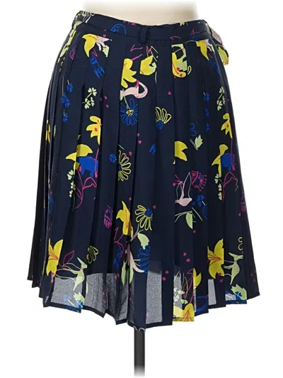Pre-owned Modcloth Casual Skirt In Blue