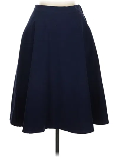 Pre-owned Modcloth Casual Skirt In Blue