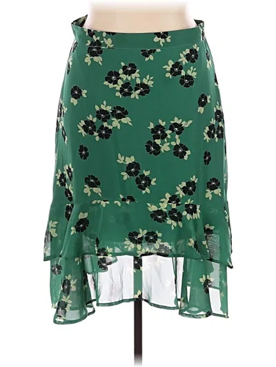 Pre-owned Modcloth Casual Skirt In Green