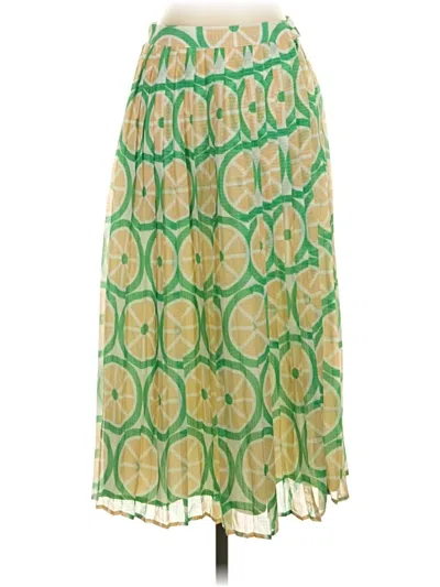 Pre-owned Modcloth Casual Skirt In Green
