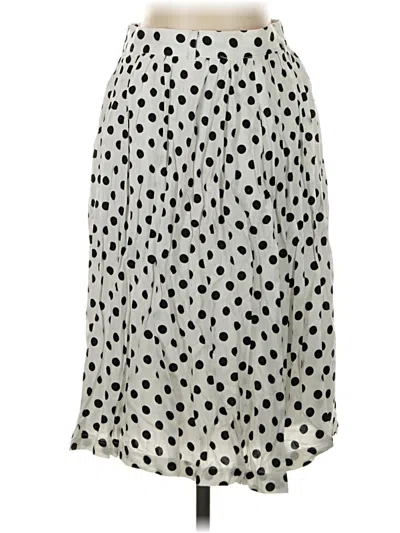 Pre-owned Modcloth Casual Skirt In Silver
