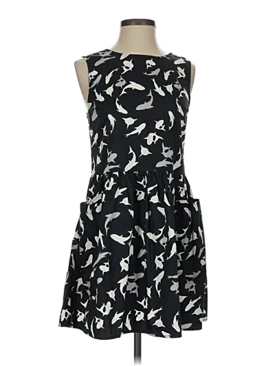 Pre-owned Modcloth Cocktail Dress In Black