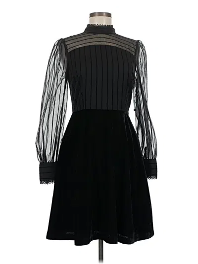 Pre-owned Modcloth Cocktail Dress In Black
