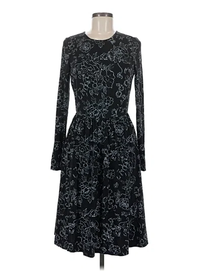 Pre-owned Modcloth Cocktail Dress In Black