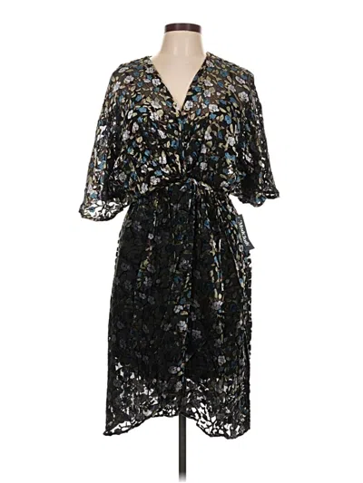 Pre-owned Modcloth Cocktail Dress In Black