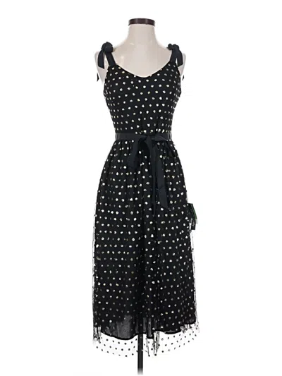 Pre-owned Modcloth Cocktail Dress In Black