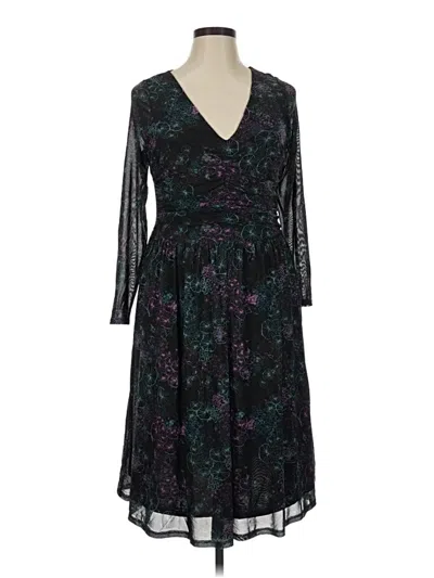 Pre-owned Modcloth Cocktail Dress In Black