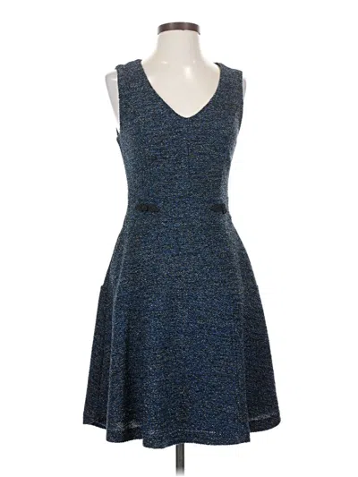 Pre-owned Modcloth Cocktail Dress In Blue