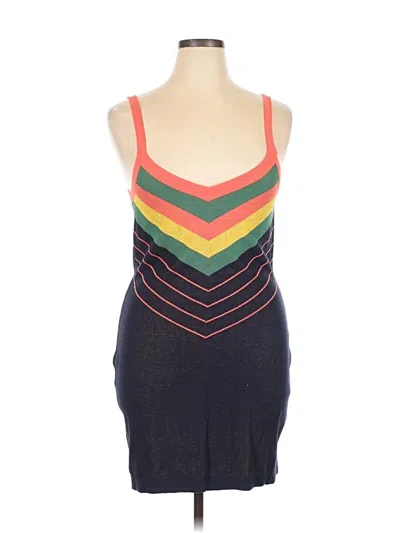 Pre-owned Modcloth Cocktail Dress In Gray