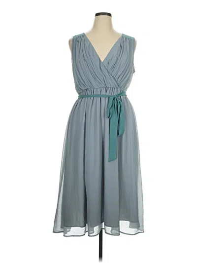 Pre-owned Modcloth Cocktail Dress In Gray