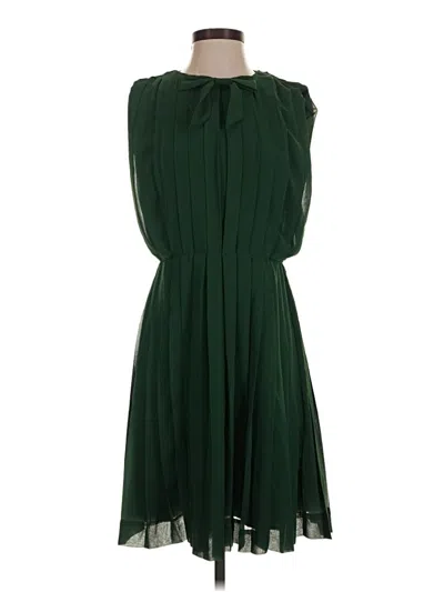 Pre-owned Modcloth Cocktail Dress In Green