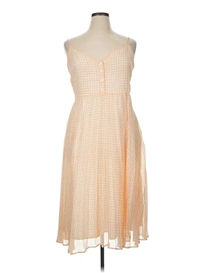 Pre-owned Modcloth Cocktail Dress In Orange