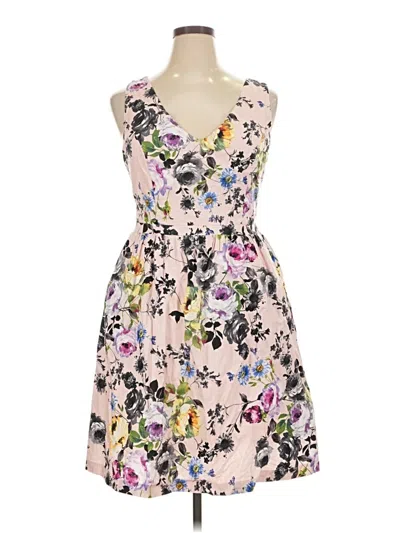 Pre-owned Modcloth Cocktail Dress In Pink