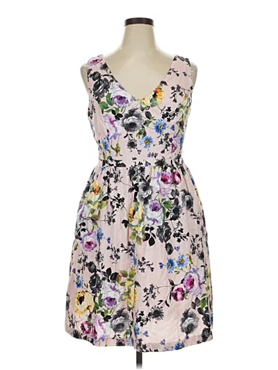 Pre-owned Modcloth Cocktail Dress In Pink