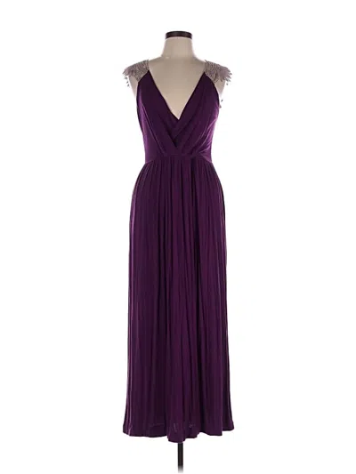 Pre-owned Modcloth Cocktail Dress In Purple