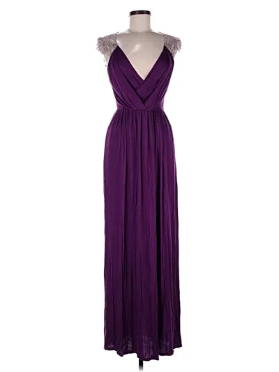 Pre-owned Modcloth Cocktail Dress In Purple