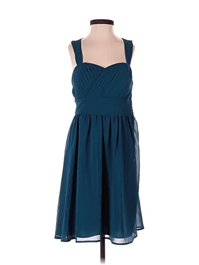 Pre-owned Modcloth Cocktail Dress In Teal