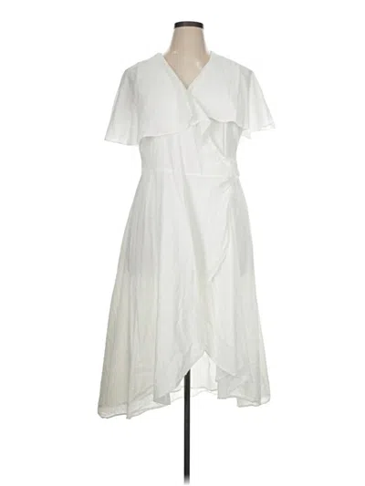 Pre-owned Modcloth Cocktail Dress In White