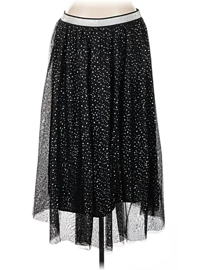 Pre-owned Modcloth Formal Skirt In Black