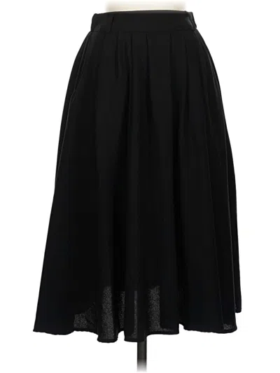 Pre-owned Modcloth Formal Skirt In Black