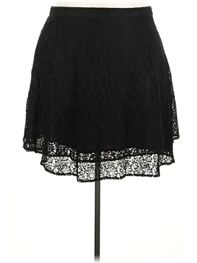Pre-owned Modcloth Formal Skirt In Black