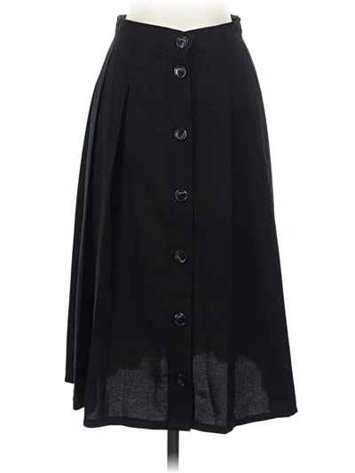 Pre-owned Modcloth Formal Skirt In Black