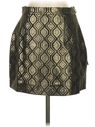 Modcloth Formal Skirt In Gold