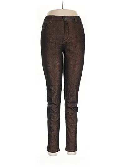 Pre-owned Modcloth Jeggings In Brown