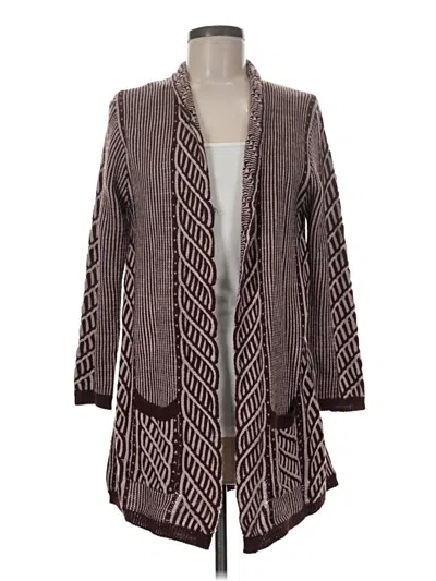 Pre-owned Modcloth Kimono In Brown