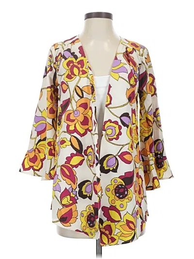 Pre-owned Modcloth Kimono In Yellow