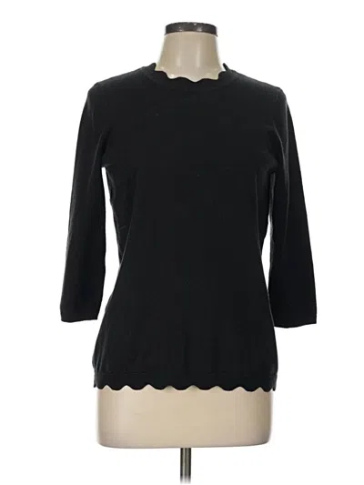 Pre-owned Modcloth Pullover Sweater In Black