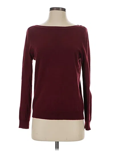 Pre-owned Modcloth Pullover Sweater In Burgundy