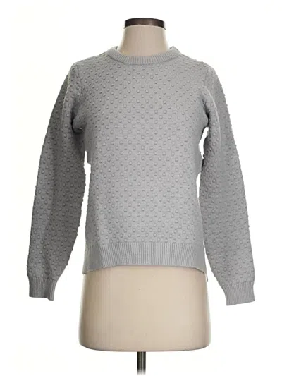 Pre-owned Modcloth Pullover Sweater In Gray