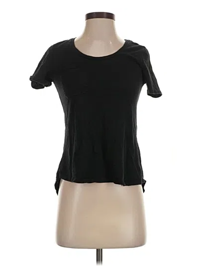 Pre-owned Modcloth Short Sleeve T-shirt In Black