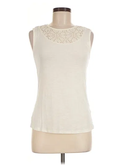 Pre-owned Modcloth Sleeveless Blouse In Ivory