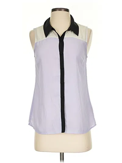 Pre-owned Modcloth Sleeveless Blouse In Purple