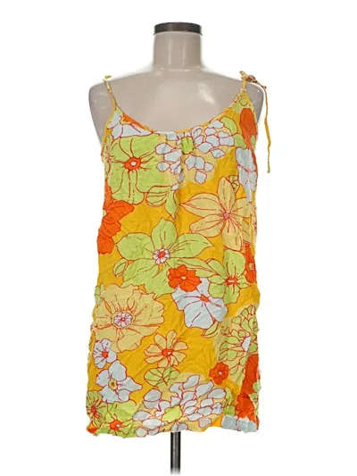 Pre-owned Modcloth Sleeveless Blouse In Yellow