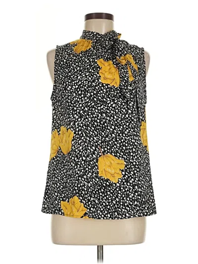 Pre-owned Modcloth Sleeveless Blouse In Yellow