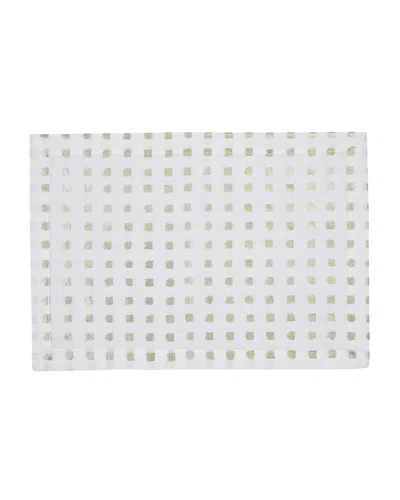 Mode Living Antibes Placemats, Set Of 4 In White