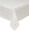 Mode Living Antibes Tablecloth, 66" X 108" In White