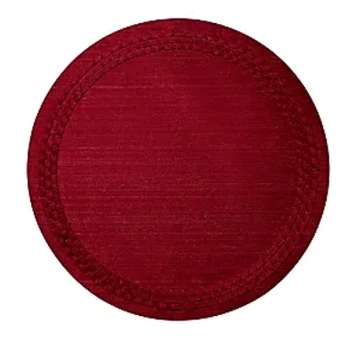 Mode Living August Placemats, Set Of 4 In Red